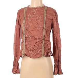 Reformation XS Long Sleeve Blouse